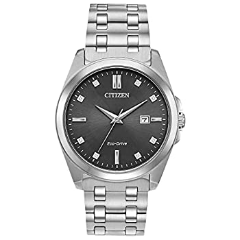 【中古】【インポート品・未当て嵌める】BM7100-59H Citizen シチズン Eco-Drive Corso 黒いこと メンズ アナログ 商行為 ソーラー 外国で積みだし Citizen