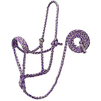 【中古】【インポート品・未当て嵌める】Weaver なめし革編みロープホルター Average Horse