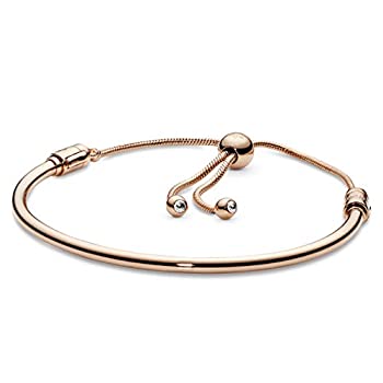 【中古】【輸入品・未使用】Pandora Jewelry Moments スライダー バングル キュービックジルコニア ブレスレット パンドラローズ 8.3インチ|スカイマーケットプラス