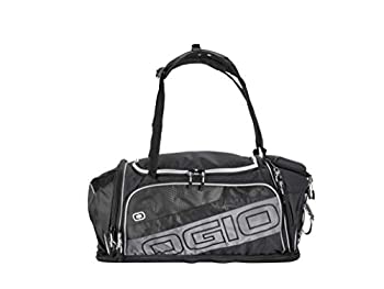【中古】【輸入品・未使用】オジオパワースポーツ(Ogio Powersports) GRAVITY DUFFLE BLACK/SILVER 5919323OG