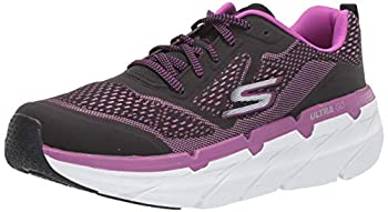 【中古】【輸入品・未使用】Skechers レディース Max Cushion-17690 スニーカー%カンマ% ブラック/パープル%カンマ% 7|スカイマーケットプラス