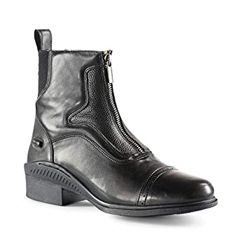 【中古】【輸入品・未使用】HORZE Suffolk フロントジップ パドックブーツ ブラック 8.5 ブラック 36,924円