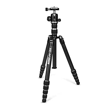 【中古】【インポート品・未当て嵌める】ProMaster XC-M 525CK 専門的 炭素衣料繊維 三脚架一揃いの道具 頭顱付き添い人 - しろがね色