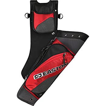 【中古】【輸入品・未使用】Easton デラックステイクダウンヒップ矢筒 ベルト付き レッド RH｜スカイマーケットプラス