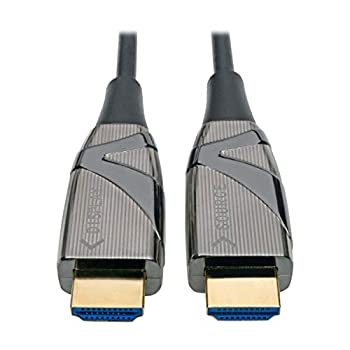 【中古】【インポート品・未当て嵌める】Tripp Lite グラスファイバーHDMI 2.0 (活動的HDMI有線テレビ)、ハイスピードHDMI有線テレビ、4K、60サイクル、4:4、18Gbps、30m(98フート)黒いこと(P568