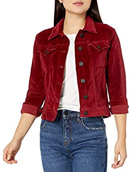 【中古】【輸入品・未使用】Hudson Jeans Women's Classic Fitted Trucker Jacket