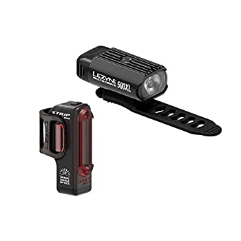 【中古】【インポート品・未当て嵌める】LEZYNE Hecto Drive 500Xl 黒いこと/黒いこと ストリップショー 向こう正面/後押し