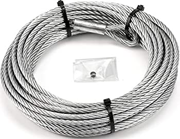 【中古】【輸入品・未使用】WARN 100973 サービスパーツ - ワイヤーウィンチロープ交換キット 適合: VRX とAXONウィンチ - 1/4インチ x 50フィート|スカイマーケットプラス