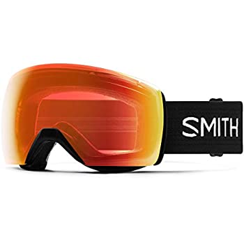 【中古】【インポート品・未当てはめる】Smith Skyline XL スノーゴーグル 黒いこと/クロマポップ エブリデイレッドミラー