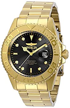 【中古】【インポート品・未当て嵌める】Invicta Men\u0027s Pro Diver Quartz Watch with Stainless Steel Strap%ｶﾝﾏ% Gold%ｶﾝﾏ% 22 (Model: 29946)