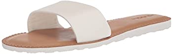 【中古】【輸入品・未使用】Volcom レディース SIMPLE SLIDE SYNTHETIC LEATHER STRAP SLIDE SANDAL カラー: ホワイト