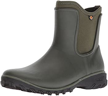【中古】【インポート品・未当て嵌める】BOGS レディース ソヴィー スリッポン ブーツ 雨合羽 ガーデンレイン US 大きさ: 6 色つや: 緑であること
