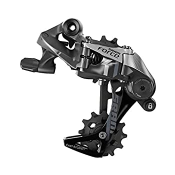 【中古】【インポート品・未当て嵌める】Sram Force 1 Type 3.0薄墨色、00.7518.112.002ギアウェルク - 黒いこと、ロング伏せ籠