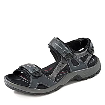 【中古】【輸入品・未使用】ECCO メンズ ユカタン サンダル マリン 44 M