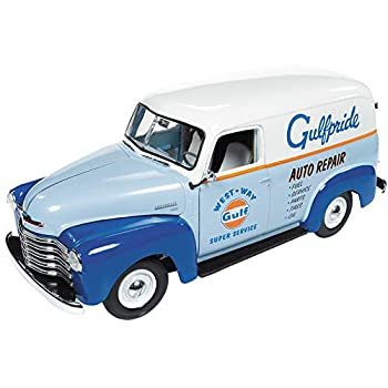 【中古】【輸入品・未使用】1948 Chevrolet Panel Delivery Truck Gulf Oil Limited Edition to 1002 pieces Worldwide 1/18 Diecast Model Car by Autoworld%ﾀﾞﾌﾞﾙｸｫｰﾃ%%ﾀﾞ｜スカイマーケットプラス
