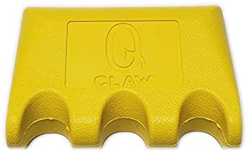 【中古】【輸入品・未使用】Q-Claw QCLAW ポータブルプール/ビリヤードキュースティックホルダー/ラック 3か所 イエロー|スカイマーケットプラス