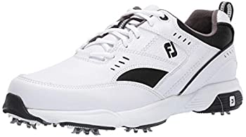 【中古】【インポート品・未当て嵌める】FootJoy メンズ スニーカー ゴルフシューズ US 大きさ: 9 色つや: 白いこと