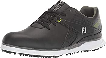 【中古】【インポート品・未当て嵌める】FootJoy（フットジョイ） メンズ Pro/Sl ゴルフシューズ%ｶﾝﾏ% 黒いこと/菩提樹%ｶﾝﾏ% 11