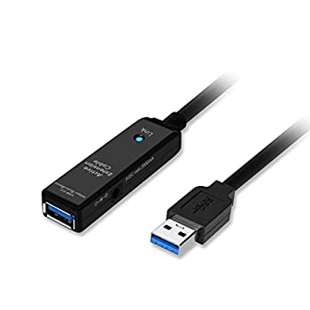 【中古】【インポート品・未当て嵌める】SIIG USB 3.0 アクティブリピーターケーブル 25米突 - 活動的取りひろげる有線テレビ (JU-CB0D11-S1)