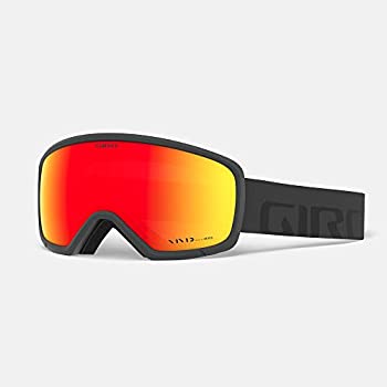 【中古】【輸入品・未使用】Giro Ringo 大人用スノーゴーグル - グレーのワードマークストラップ 鮮やかなエンバーレンズ付き (2021)