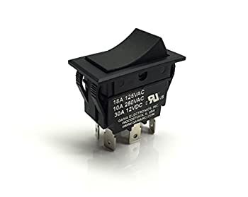 【中古】【輸入品・未使用】30Amp DPDTオン-オフ-オン ロッカースイッチ。｜スカイマーケットプラス