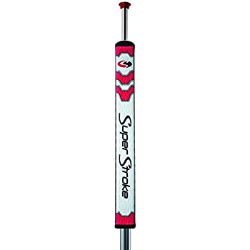 【中古】【輸入品・未使用】Super Stroke(スーパーストローク) グリップ S Stroke 【直輸入スペシャルパッケージ】 フラッツォ 1.0 カウンターコア 白/赤|スカイマーケットプラス