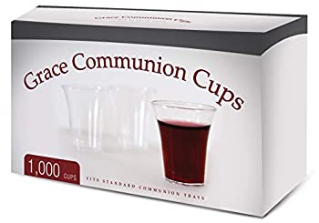 【中古】【輸入品・未使用】Grace Communion Cups - Box of 1000 - Plastic Disposable Fits Standard Holy Communion Trays by Grace