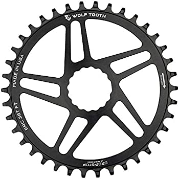 【中古】【輸入品・未使用】Wolftooth ドロップストップ チェーンリング 10/11/12スピードイーグル フラットトップAXSチェーン