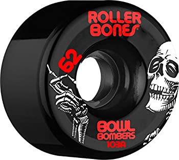 【中古】【インポート品・未当てはめる】RollerBones ボールボンバー 103A 滑る車輪 黒いこと 57粍