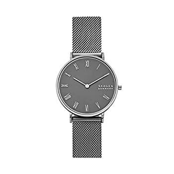 【中古】【輸入品・未使用】Skagen Women Hald SKW2814 Grey Stainless-Steel Quartz Dress Watch