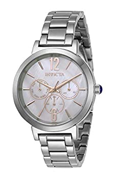【中古】【輸入品・未使用】Invicta レディース エンジェルクォーツウォッチ ステンレススチールストラップ シルバー 16 (モデル: 31082)