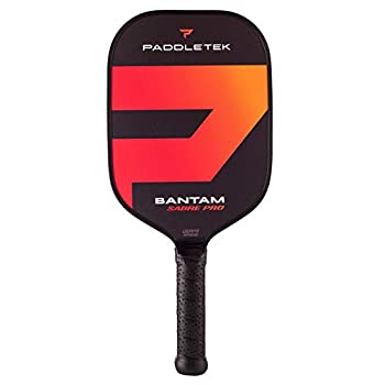 【中古】【輸入品・未使用】Paddletek Bantam Sabre Pro ピックルボールパドル 標準グリップ ワイルドファイア (レッド)