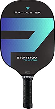 【中古】【輸入品・未使用】Paddletek Bantam TS-5 プロピックルボールパドル 標準重量 細いグリップ ブルー