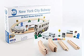 【中古】【輸入品・未使用】Daron NYC MTA 木製地下鉄20点セット｜スカイマーケットプラス