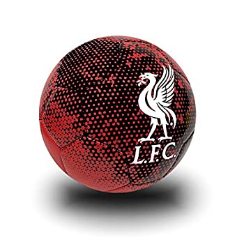 Icon Sports リバプール サッカーボール サイズ# 4 ブラックとレッド リバプールフットボール