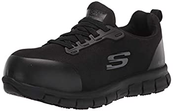 【中古】【輸入品・未使用】[スケッチャーズ] レディース Work: Sure Track - Irmo 合金トウ スニーカー US サイズ: 9.5 カラー: ブラック