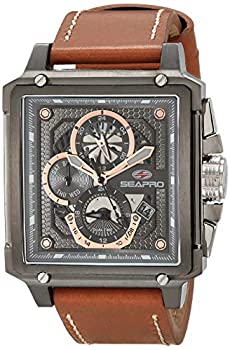 【中古】【インポート品・未当て嵌める】Seapro Men\u0027s Dual Timer