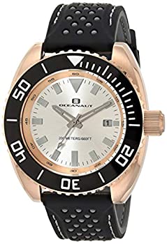 【中古】【インポート品・未当て嵌める】Oceanaut Men \u0027s OC0523 Quartz Black Watch その他-腕時計