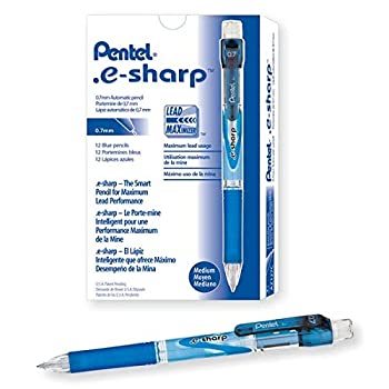 【中古】【インポート品・未当て嵌める】(0.7 粍%ｶﾝﾏ% Blue) - Pentel e-sharp Automatic Pencil%ｶﾝﾏ% 0.7粍%ｶﾝﾏ% Blue Accents%ｶﾝﾏ% Box of 12 (AZ127C)