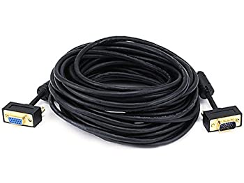【中古】【輸入品・未使用】Monoprice 35?ft Ultra Slim SVGA Super VGA 30?/ 32awg M/FモニターケーブルW/Ferrites (ゴールドメッキコネクタ) 35ft 106374