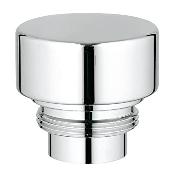 【中古】【インポート品・未当て嵌める】Grohe 46721000 ダイバーターノブ スターライトクローム