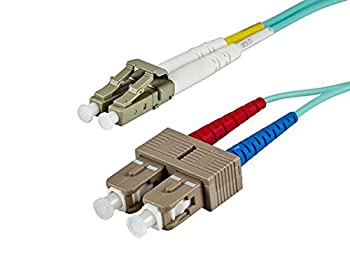 【中古】【インポート品・未当て嵌める】10?Gbグラスファイバー有線テレビ、LC/SC、マルチ流行り物、デュプレックス???(50?/ 125印字機) 2m 106391