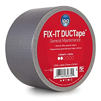 【中古】【輸入品・未使用】InterTape%ｶﾝﾏ% 5672 AC10 7mil Fix-It DUCTape%ｶﾝﾏ% 2.81%ﾀﾞﾌﾞﾙｸｫｰﾃ% x 60yd%ｶﾝﾏ% Silver [並行輸入品]