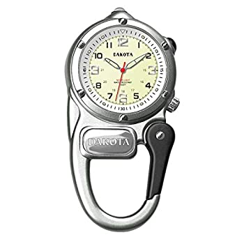 【中古】【輸入品・未使用】Dakota 377324 Digital Mini Clip Watch - Silver