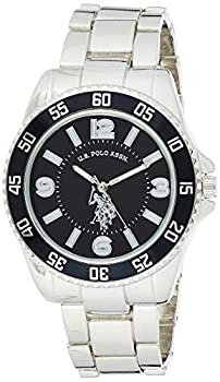 【中古】【輸入品・未使用】米国ポロ協会。Men 's Quartz Metal and Alloy Casual Watch %ｶﾝﾏ% Color : silver-toned (モデル: usc80515?)｜スカイマーケットプラス