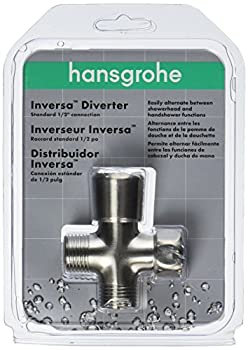 【中古】【輸入品・未使用】(Brushed Nickel) - Hansgrohe 28719823 Inversa 2-Way Showerarm Mount Diverter%ｶﾝﾏ% Brushed Nickel