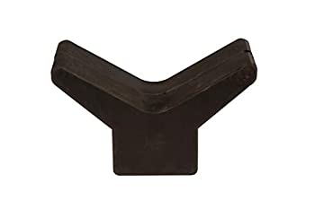 【中古】【インポート品・未当て嵌める】attwood ユニバーサルラバーボウストップ 黒いこと 3in x 3in (11201-1) その他-スポーツ・アウトドア