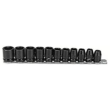 【中古】【輸入品・未使用】スタンレーJ72202プロト11点6点3/8インチドライブメトリックインパクトソケットセット 28,166円