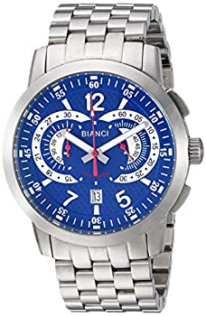 【中古】【輸入品・未使用】ROBERTO BIANCI WATCHES メンズ ロンバルド」クォーツステンレススチールカジュアルウォッチ、カラー：シルバートーンダウン（モデル：Rb70963）