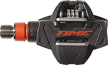 【中古】【インポート品・未当て嵌める】TIME(ひと休み) 銀輪 お山 自動二輪車 MTB ビンディング ペダル ATAC XC 8 掛け目:143g/片側 T2GV002 黒いこと